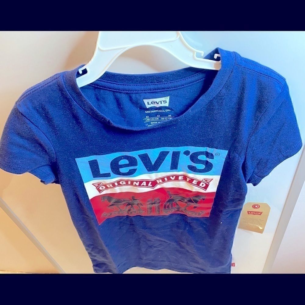 Levi’s Kids Logo t shirt Short sleeve Size : M